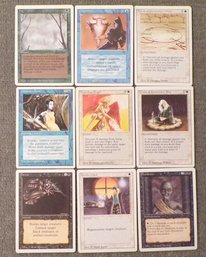 9 (Nine) Magic The Gathering Cards