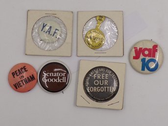 Vintage Buttons 1960's & 1970's