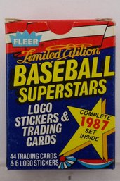 1987 Fleer 'Major League Baseball Superstars' Card Set (Appears Complete)