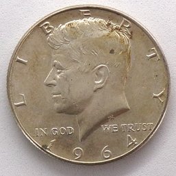 1964-D Silver Kennedy Half Dollar BU