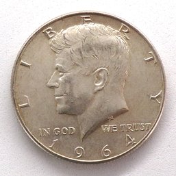 1964-D Silver Kennedy Half Dollar BU
