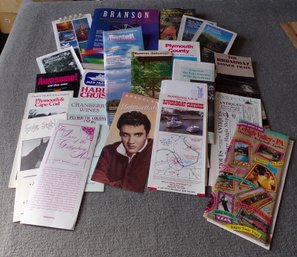 Older, Pre 1999 Ephemera Travel, Event & Theme Park Brochures & Guidebooks, Maps, Etc.
