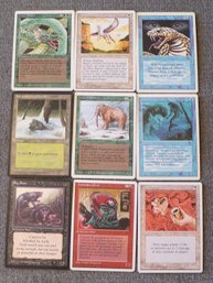 9 (Nine) Magic The Gathering Cards