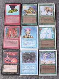 9 (Nine) Magic The Gathering Cards