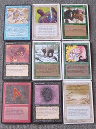 9 (Nine) Magic The Gathering Cards