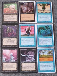 9 (Nine) Magic The Gathering Cards