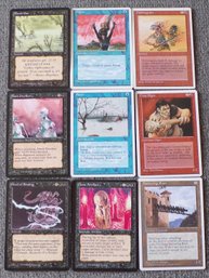 9 (Nine) Magic The Gathering Cards