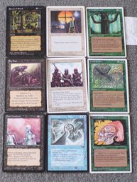9 (Nine) Magic The Gathering Cards