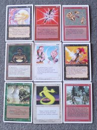 9 (Nine) Magic The Gathering Cards