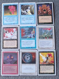 9 (Nine) Magic The Gathering Cards