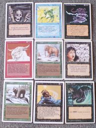 9 (Nine) Magic The Gathering Cards