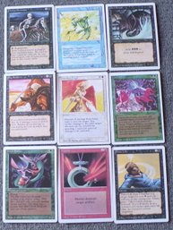9 (Nine) Magic The Gathering Cards