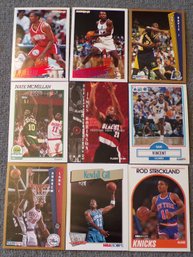 (9) Basketball 'Stars' Cards