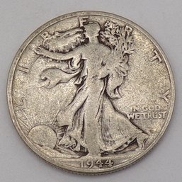 1944-S Walking Liberty Silver Half Dollar