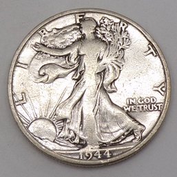 1944-S Walking Liberty Silver Half Dollar