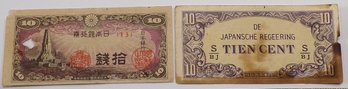 Two Foreign Banknotes