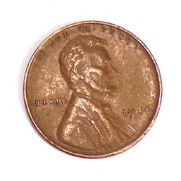 Error 1946 Lincoln Wheat Cent (Broken Die Obverse, Missing L, Misplaced I & Struck Thru)