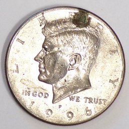 Error 1996 Kennedy Half Dollar (Broken Die Reverse)