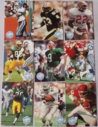(9)-1991 NFL Pro Set Football Cards (Excellent/NM Condition)