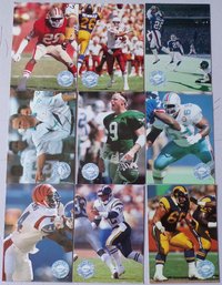 (9)-1991 NFL Pro Set Football Cards (Excellent/NM Condition)