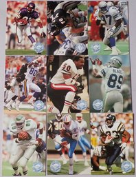 (9)-1991 NFL Pro Set Football Cards (Excellent/NM Condition)
