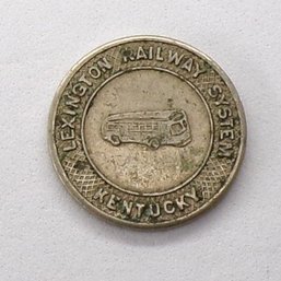 Obsolete Kentucky Lexington Railway System Token