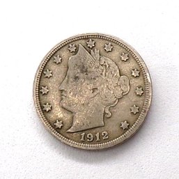 1912 Liberty Head V Nickel (FULL Liberty)