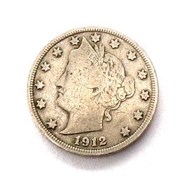 1912 Liberty Head V Nickel (FULL Liberty)