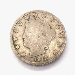 1912-D Liberty Head V Nickel (Some Liberty)