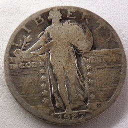 1927 Standing Liberty Silver Quarter