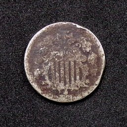 1874 Shield Nickel Five Cent Piece