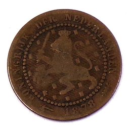 1878 Netherlands Cent (KM# 107.1)