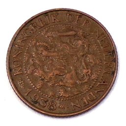 ERROR (DDO)19'3/3'8 Netherlands Cent, (KM# 152)