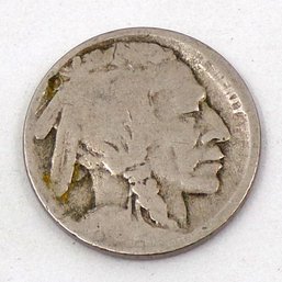 1913-D Buffalo Nickel Variety 1 Raised Mound (No Date) AG3