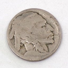 1913-S Buffalo Nickel Variety 1 Raised Mound (No Date) AG3