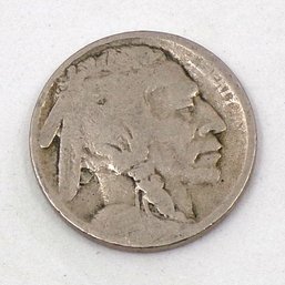 1913-S Buffalo Nickel Variety 1 Raised Mound (No Date) AG3
