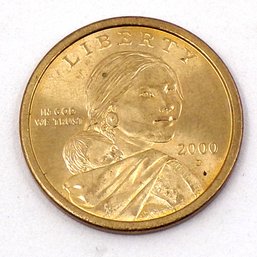 ERROR (DDO) 2000-D Sacagawea Golden Dollar