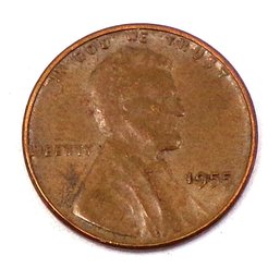 ERROR (DDO) 1955 'Poor Mans Double Die' Lincoln Wheat Cent