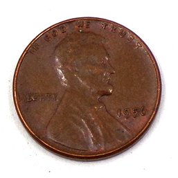 ERROR (DDO & B'I'E) 1956/6 Lincoln Wheat Cent
