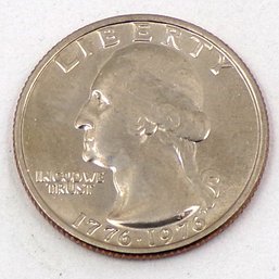 1976 Washington Quarter Dollar (GEM BU With Luster)