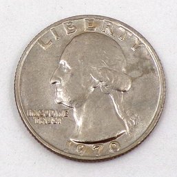 1970 Washington Quarter Dollar (GEM BU With Luster)