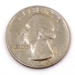 1970 Washington Quarter Dollar (GEM BU With Luster)