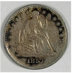 1857 Seated Liberty Silver Half Dime