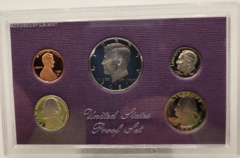 1987 United States Mint Proof Set (5 Coins) GEM Brilliant Uncirculated, OGP