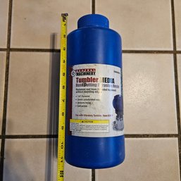 New CENTRAL MACHINERY 5 Lb. Rust-Cutting Resin Abrasive Tumbler Media