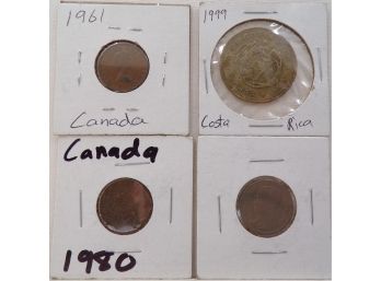 Foreign Coins In 2X2 Holders