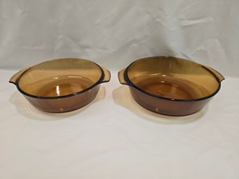 (2) Anchor Hocking Casserole Dishes