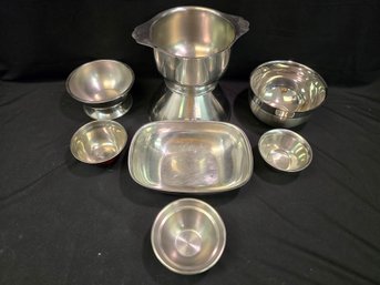 8pc Assorted Stainless Lot