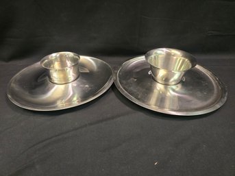 Stainless Chip & Dip Servers