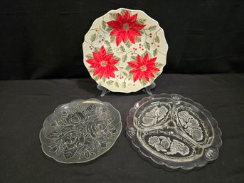 (3) Serving Platters